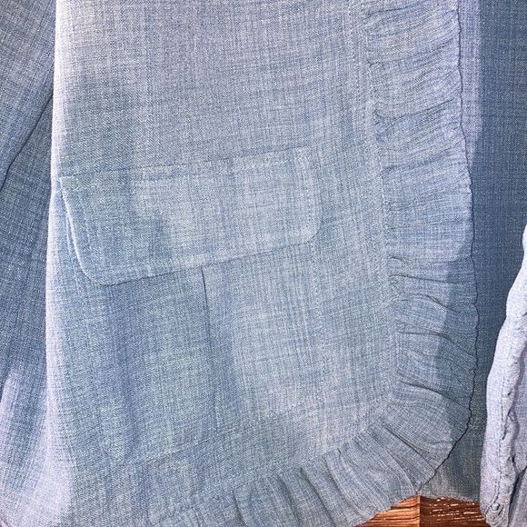 Vintage Womens Bon Worth light Blue Polyester 80’s Large Retro Blazer - Picture 2 of 11